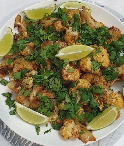 chipotle roasted cauliflower